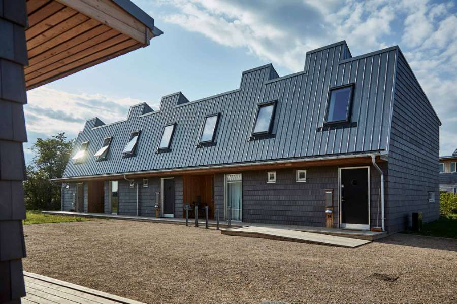 Einzigartiger Wohnbebauung mit spannenden Materialkombinationen, Havdrup Alle, DK-4622 Havdrup